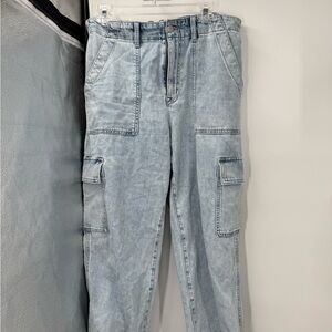 Denim Cargo jogger J Crew